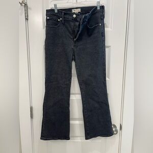 Madewell Cali Denim Boot Cut Women's Black Jeans